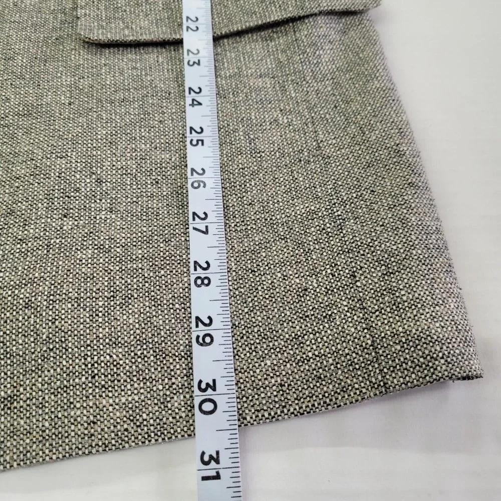 Meeting Street Blazer‎ Mens 46R SilkTweed 2-Button Lined Preppy Sport Coat